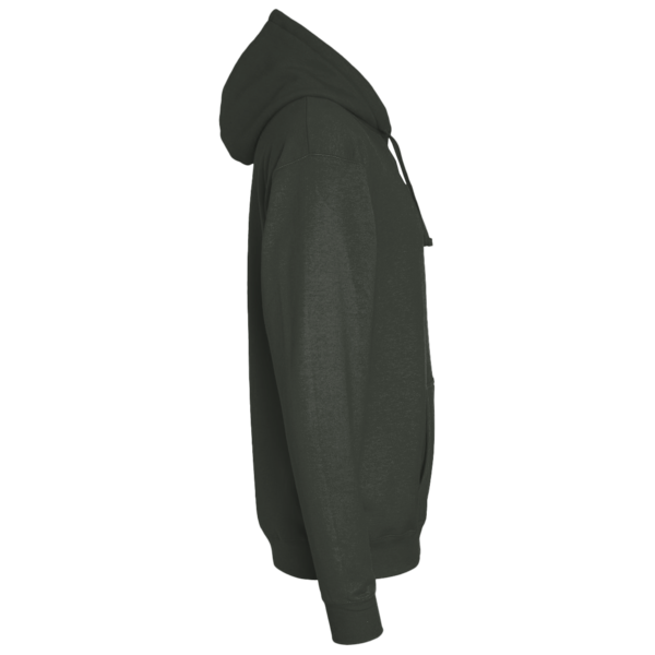 Gildan Heavy Blend™ Full-Zip Hooded Sweatshirt, Forest, Right Sleeve view