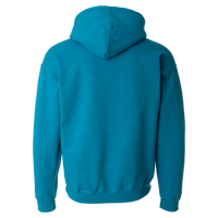 Gildan Heavy Blend™ Hooded Sweatshirt, Antique Sapphire, Back view