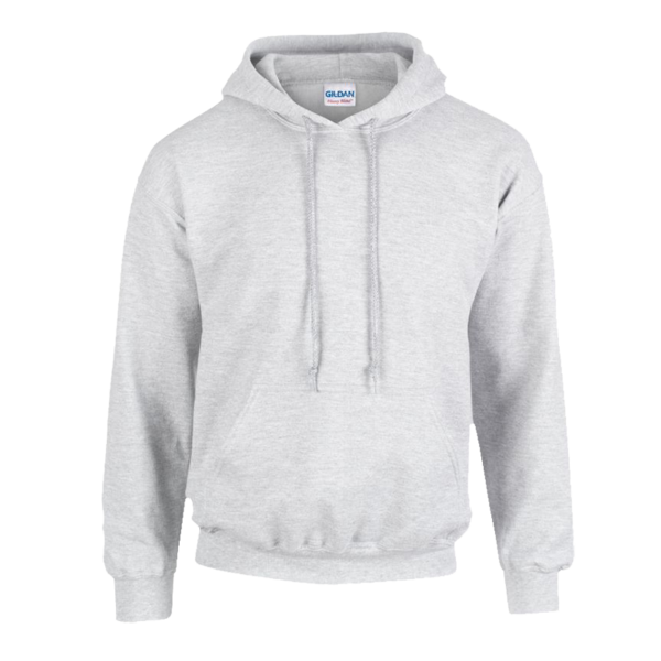 Gildan Heavy Blend™ Hooded Sweatshirt, Ash, Front view
