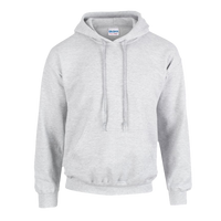 Gildan Heavy Blend™ Hooded Sweatshirt, Ash, Front view