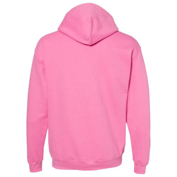 Gildan Heavy Blend™ Hooded Sweatshirt, Azalea, Back view