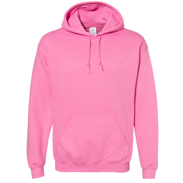 Gildan Heavy Blend™ Hooded Sweatshirt, Azalea, Front view