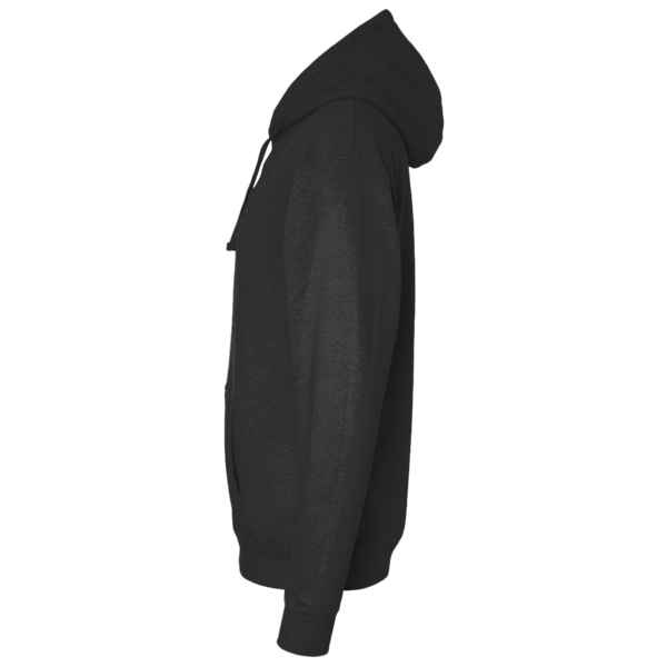 Gildan Heavy Blend™ Hooded Sweatshirt, Black, Left Sleeve view