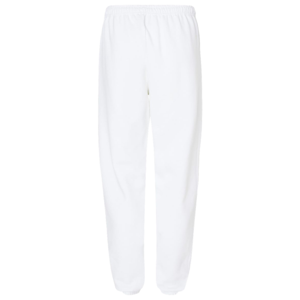 Gildan Heavy Blend™ Sweatpants, White, Back view