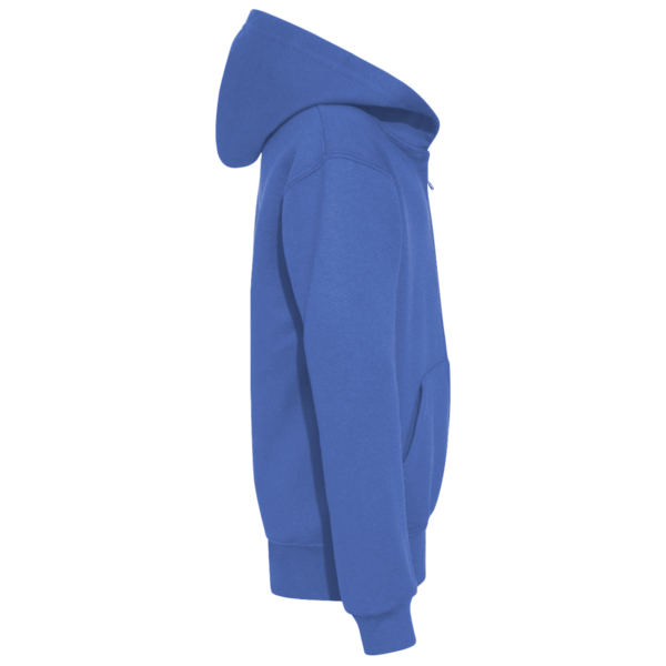Gildan Heavy Blend™ Youth Full-Zip Hooded Sweatshirt, Royal, Right Sleeve view