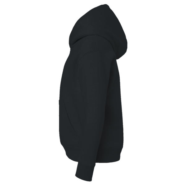 Gildan Heavy Blend™ Youth Hooded Sweatshirt, Black, Left Sleeve view