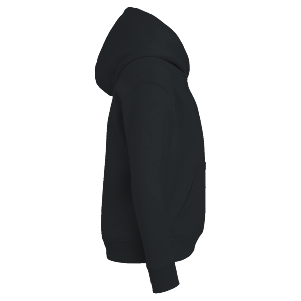 Gildan Heavy Blend™ Youth Hooded Sweatshirt, Black, Right Sleeve view