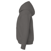 Gildan Heavy Blend™ Youth Hooded Sweatshirt, Charcoal, Left Sleeve view