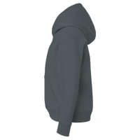 Gildan Heavy Blend™ Youth Hooded Sweatshirt, Dark Heather, Left Sleeve view