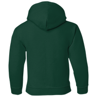 Gildan Heavy Blend™ Youth Hooded Sweatshirt, Forest, Back view