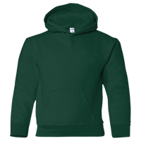Gildan Heavy Blend™ Youth Hooded Sweatshirt, Forest, Front view