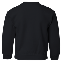 Gildan Heavy Blend™ Youth Sweatshirt, Black, Back view