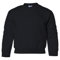 Gildan Heavy Blend™ Youth Sweatshirt, Black, Front view
