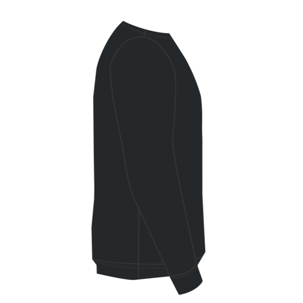 Gildan Heavy Blend™ Youth Sweatshirt, Black, Right Sleeve view