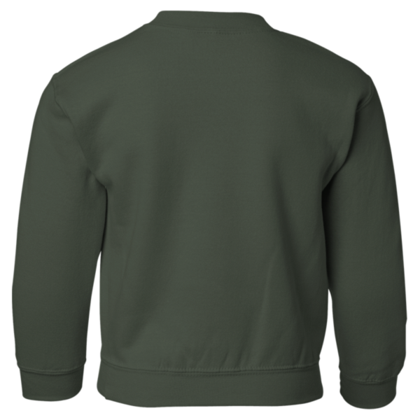 Gildan Heavy Blend™ Youth Sweatshirt, Forest, Back view