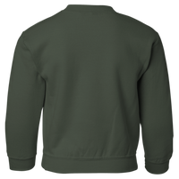 Gildan Heavy Blend™ Youth Sweatshirt, Forest, Back view