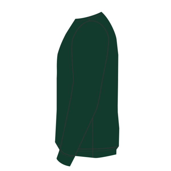 Gildan Heavy Blend™ Youth Sweatshirt, Forest, Left Sleeve view