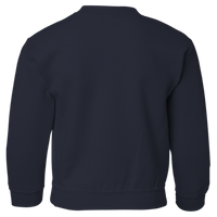 Gildan Heavy Blend™ Youth Sweatshirt, Navy, Back view