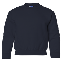 Gildan Heavy Blend™ Youth Sweatshirt, Navy, Front view