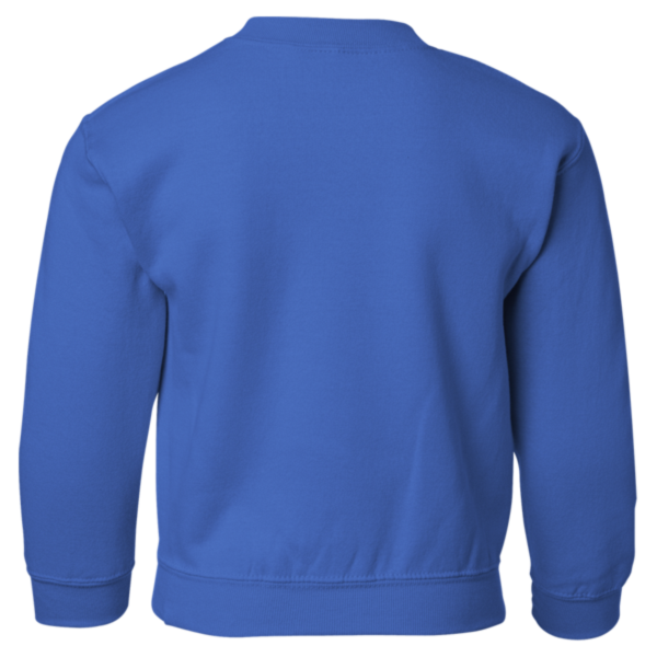 Gildan Heavy Blend™ Youth Sweatshirt, Royal, Back view