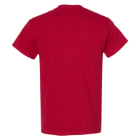 Gildan Heavy Cotton™ T-Shirt, Antique Cherry Red, Back view