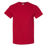 Gildan Heavy Cotton™ T-Shirt, Antique Cherry Red, Front view