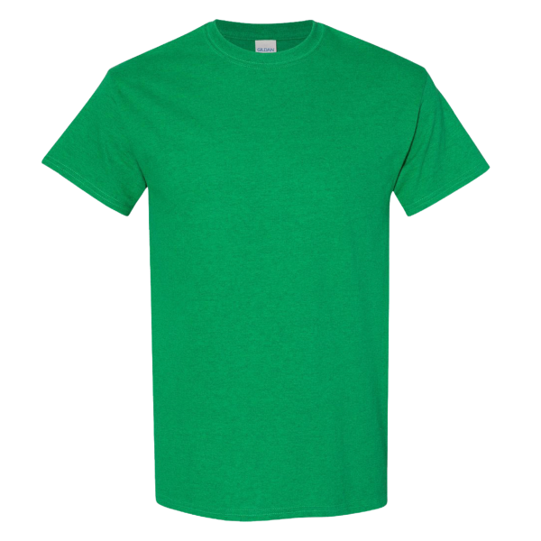 Gildan Heavy Cotton™ T-Shirt, Antique Irish Green, Front view