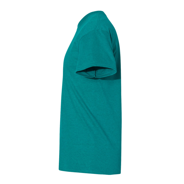Gildan Heavy Cotton™ T-Shirt, Antique Jade Dome, Left Sleeve view