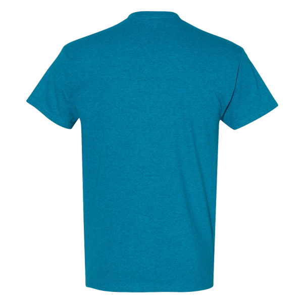 Gildan Heavy Cotton™ T-Shirt, Antique Sapphire, Back view