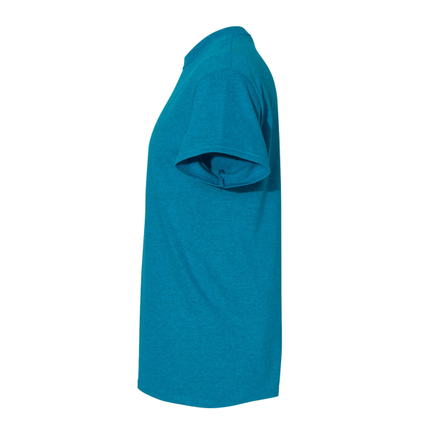 Gildan Heavy Cotton™ T-Shirt, Antique Sapphire, Left Sleeve view