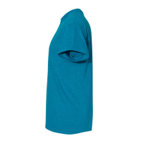 Gildan Heavy Cotton™ T-Shirt, Antique Sapphire, Left Sleeve view