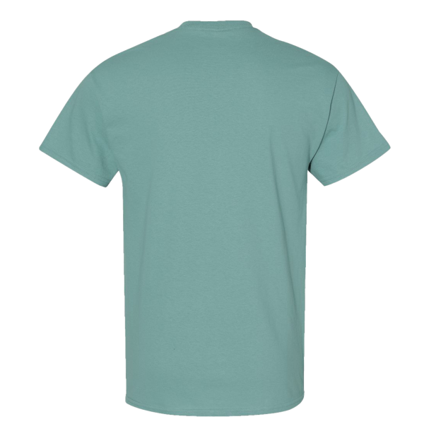 Gildan Heavy Cotton™ T-Shirt, Aquatic, Back view