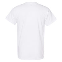 Gildan Heavy Cotton™ T-Shirt, White, Back view