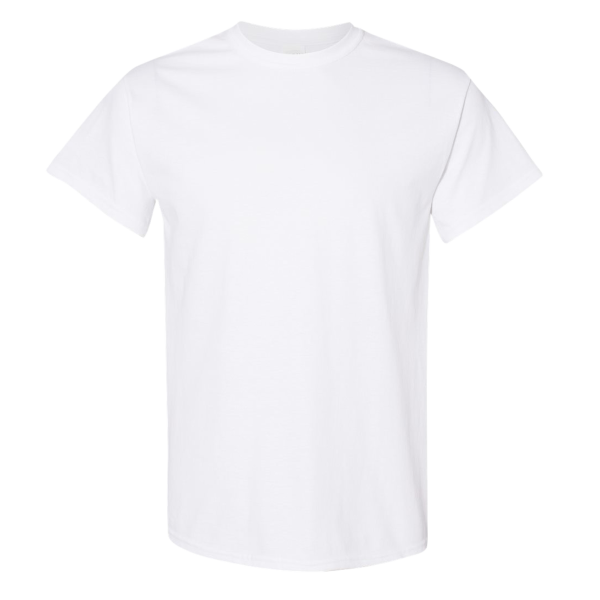 Gildan Heavy Cotton™ T-Shirt, White, Front view