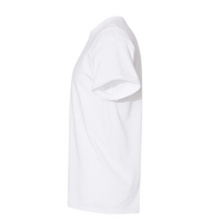 Gildan Heavy Cotton™ T-Shirt, White, Left Sleeve view