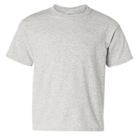 Gildan Heavy Cotton™ Youth T-Shirt, Ash, Front view