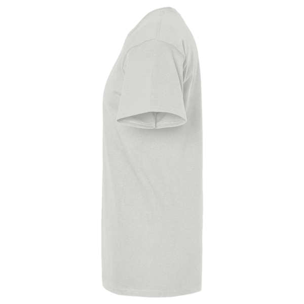 Gildan Heavy Cotton™ Youth T-Shirt, Ash, Left Sleeve view