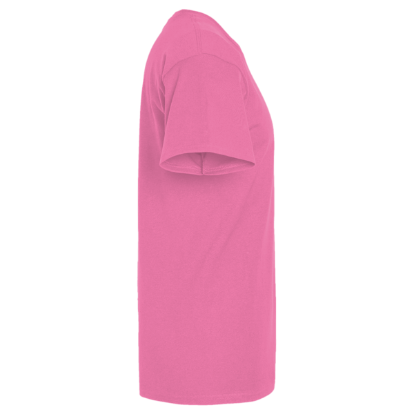 Gildan Heavy Cotton™ Youth T-Shirt, Azalea, Right Sleeve view