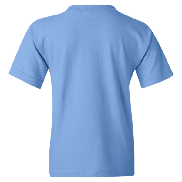 Gildan Heavy Cotton™ Youth T-Shirt, Carolina Blue, Back view