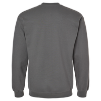 Gildan Softstyle® Midweight Crewneck Sweatshirt, Charcoal, Back view