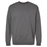 Gildan Softstyle® Midweight Crewneck Sweatshirt, Charcoal, Front view