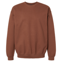 Gildan Softstyle® Midweight Crewneck Sweatshirt, Cocoa, Front view