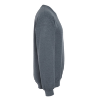 Gildan Softstyle® Midweight Crewneck Sweatshirt, Dark Heather, Right Sleeve view