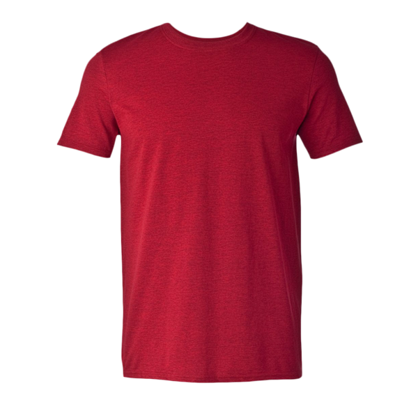 Gildan Softstyle® T-Shirt, Antique Cherry Red, Front view