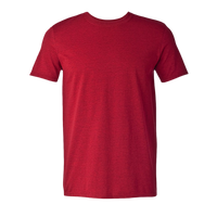 Gildan Softstyle® T-Shirt, Antique Cherry Red, Front view