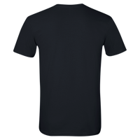 Gildan Softstyle® T-Shirt, Black, Back view