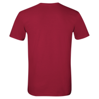 Gildan Softstyle® T-Shirt, Cardinal Red, Back view