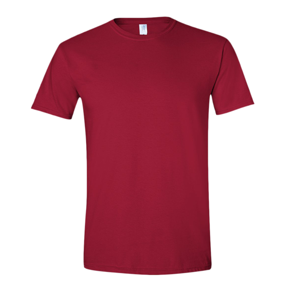 Gildan Softstyle® T-Shirt, Cardinal Red, Front view