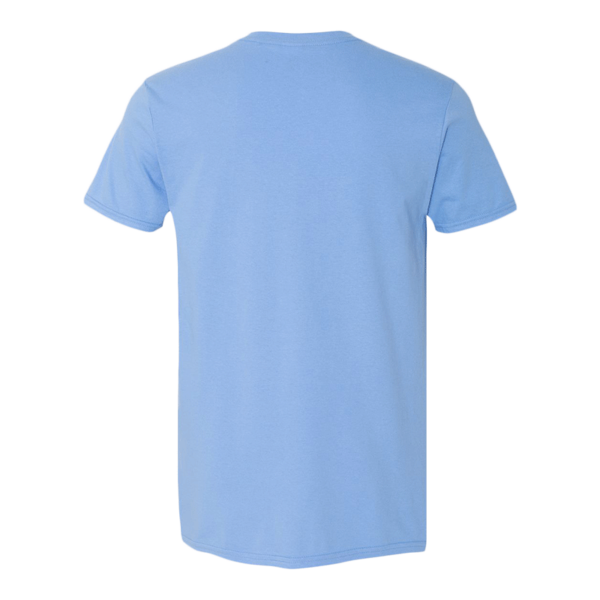 Gildan Softstyle® T-Shirt, Carolina Blue, Back view
