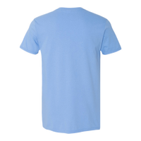 Gildan Softstyle® T-Shirt, Carolina Blue, Back view